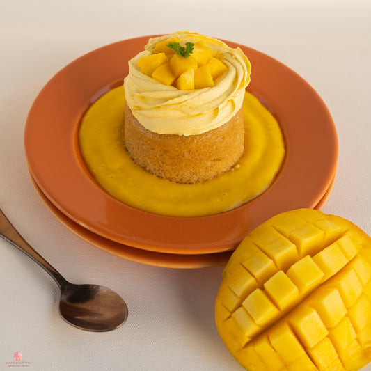 MANGO TRES LECHES CAKE