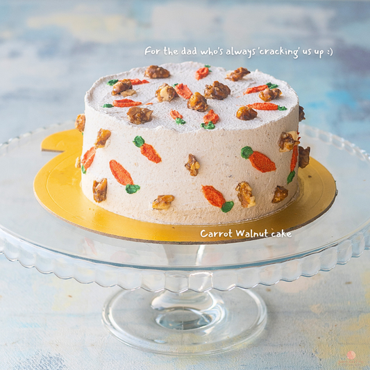 Carrot walnut cake (700g)