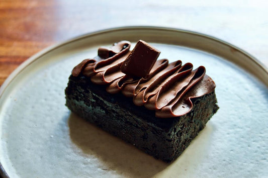 BELGIAN CHOCOLATE FUDGE BROWNIE (Vegan/Wholewheat)