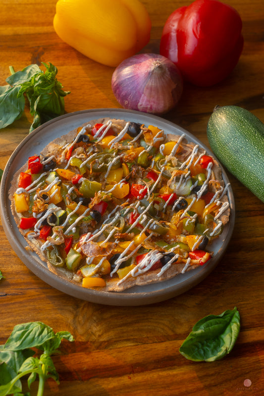 CARAMELISED ONION PIZZA