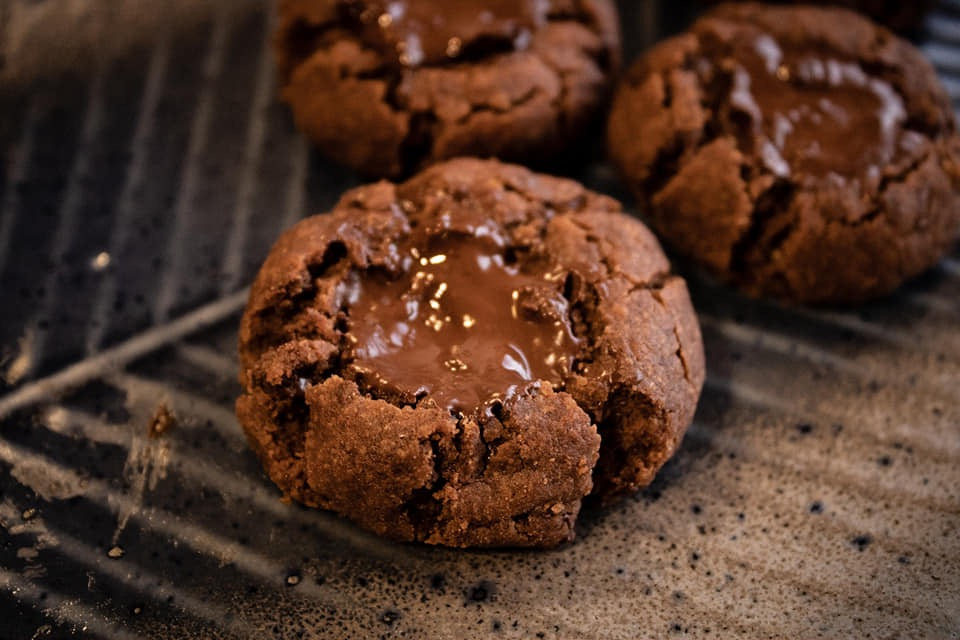 DOUBLE CHOCOLATE  COOKIES