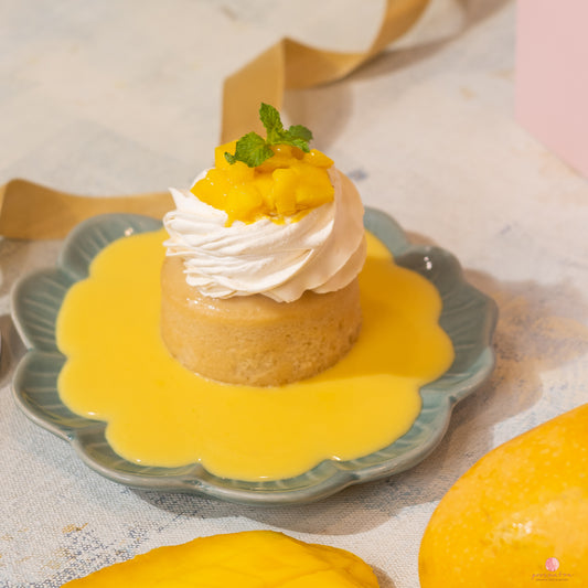 MANGO TRES LECHES CAKE