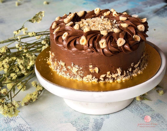 CHOCOLATE HAZELNUT CAKE (W/V)