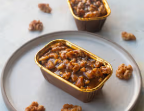 Coffee walnut tea cake